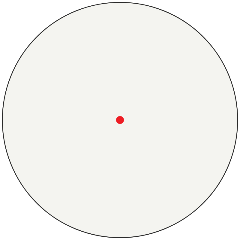 Aimpoint reticle