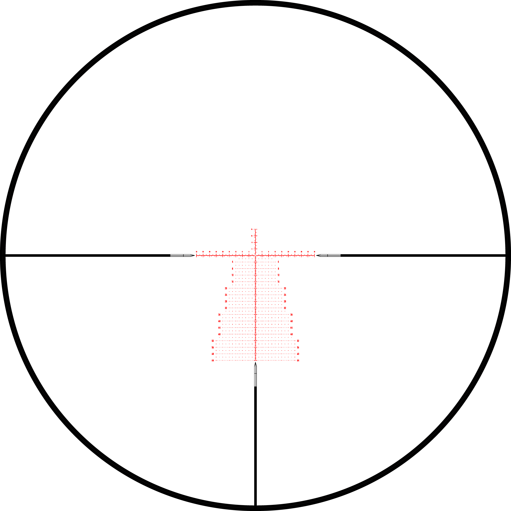 AKRA Precision PROCOMP MOA reticle