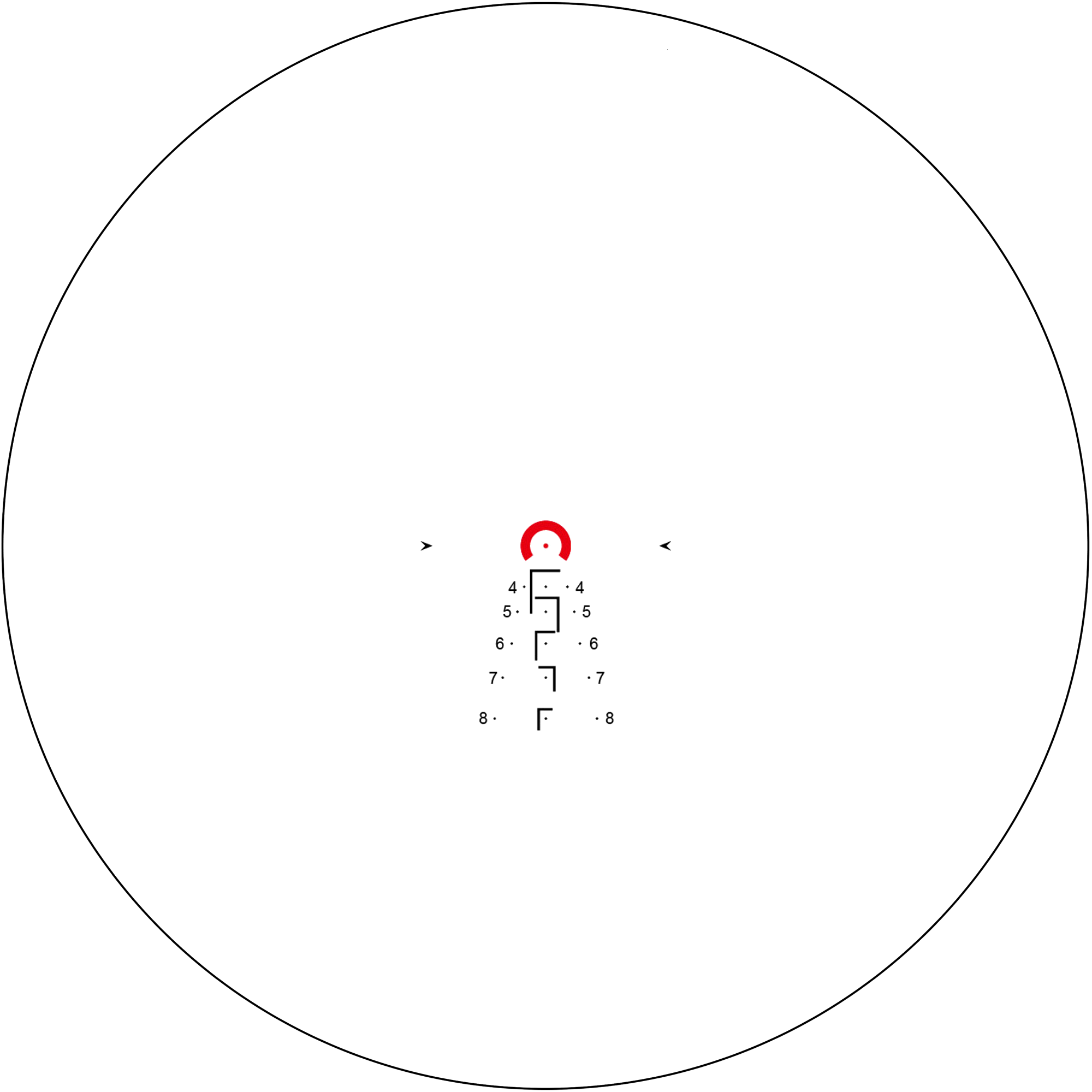 Arken Optics reticle