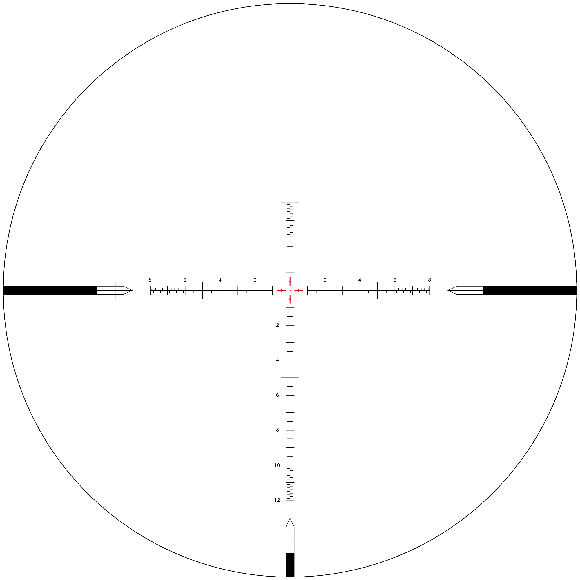 Arken Optics VHR Mil reticle