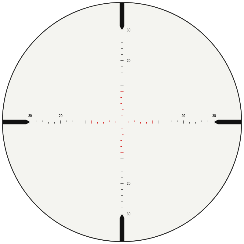 Athlon Ahmr SFP IR MOA reticle
