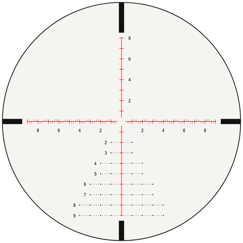 Athlon APLR1 SFP IR MIL reticle