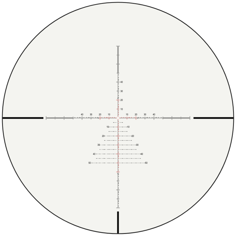 Athlon APLR13 FFP IR MOA reticle