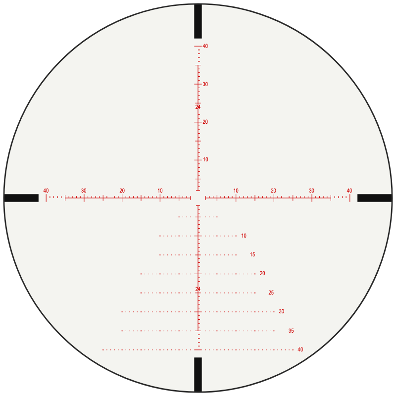 Athlon APLR2 FFP IR MOA reticle