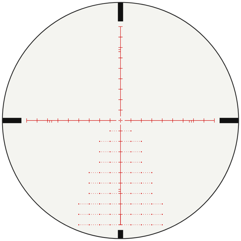 Athlon APLR3 FFP IR MIL HD reticle