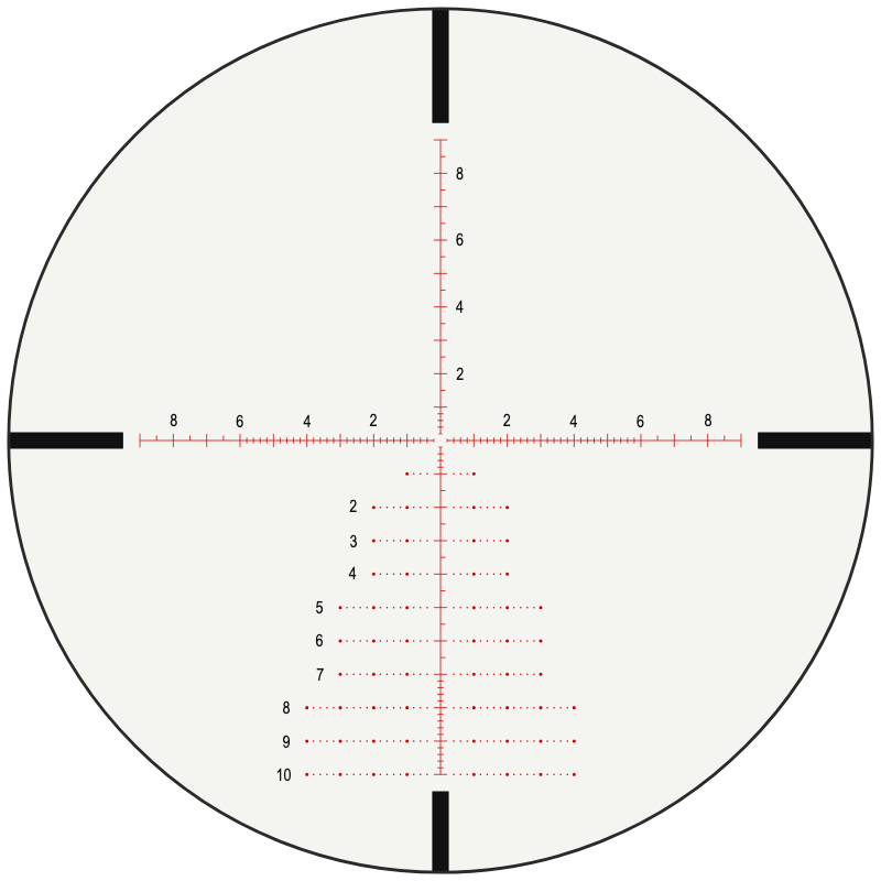 Athlon APRS1 FFP IR MIL UHD reticle