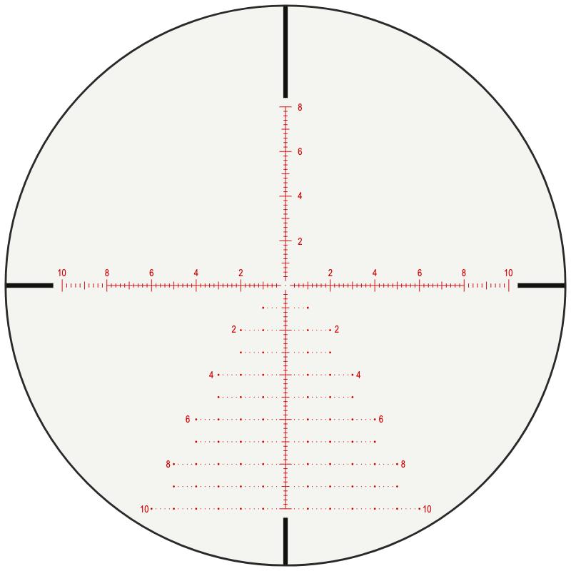 Athlon APRS11 FFP IR MIL reticle