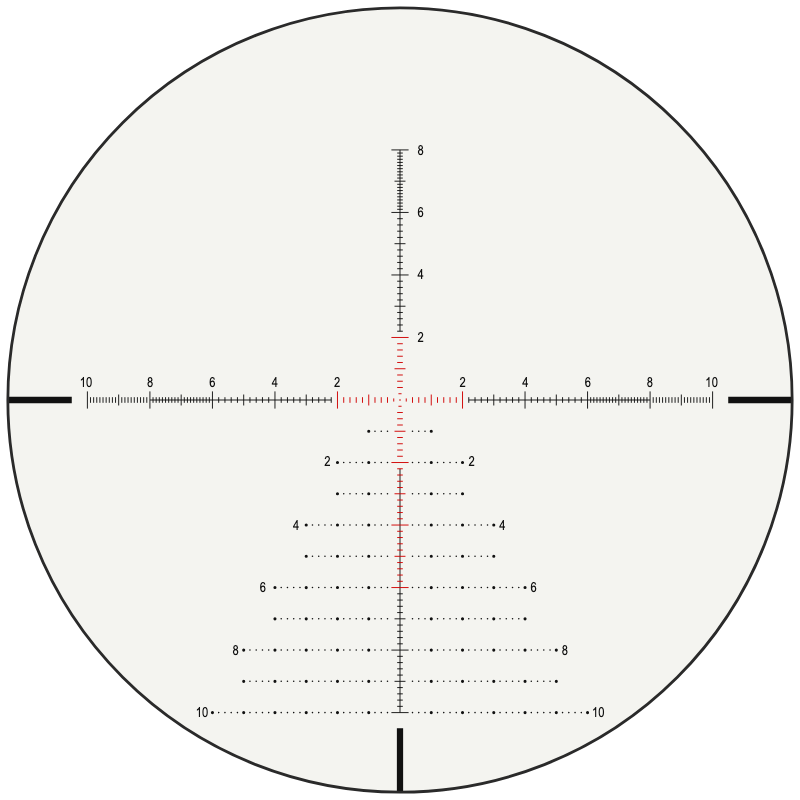 Athlon APRS13 FFP IR MIL reticle