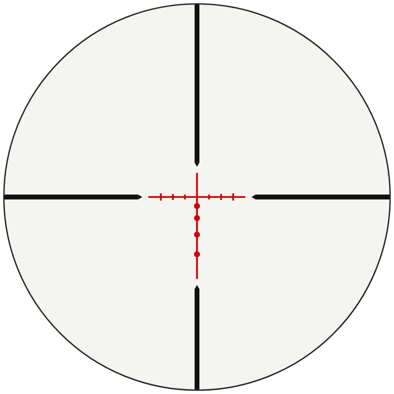 Athlon BDC 600 reticle