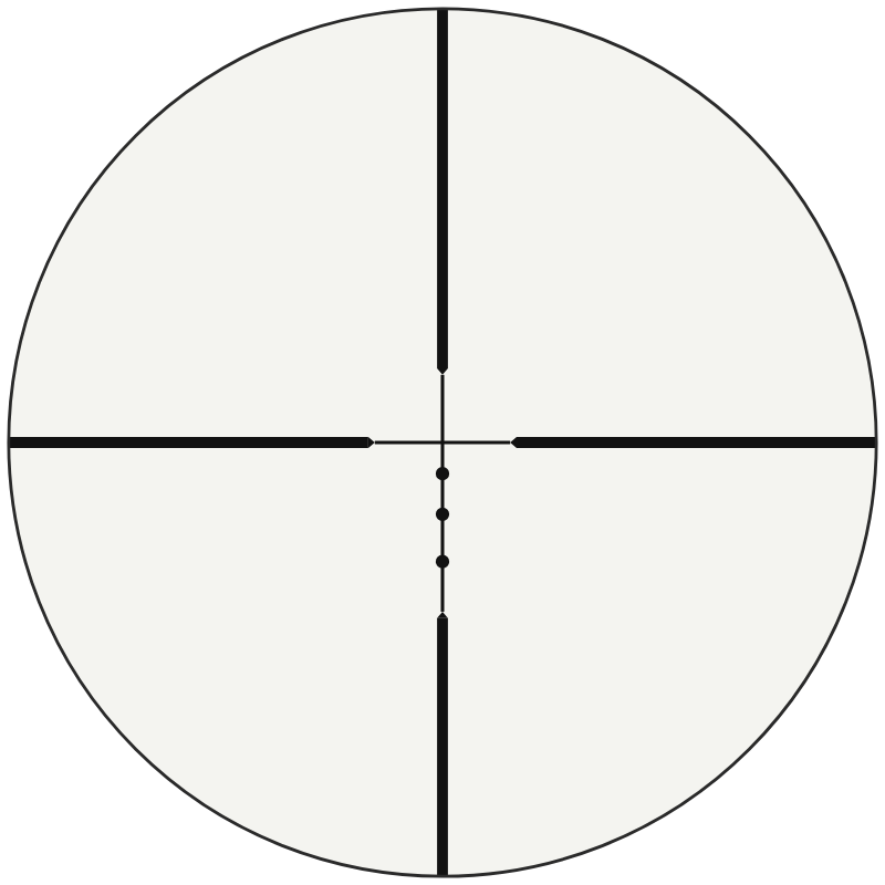 Athlon BDC22 Rimfire reticle