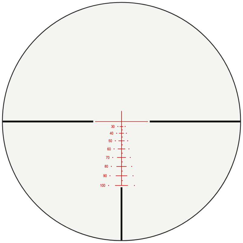 Athlon CB100 reticle