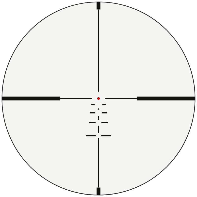 Athlon ATSR1 SFP IR MOA reticle