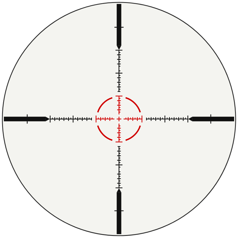 Athlon ATSR16 FFP IR MIL reticle