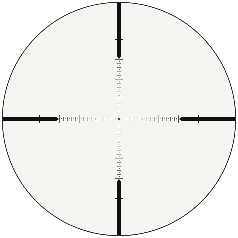 Athlon ATSR16 SFP IR MIL reticle