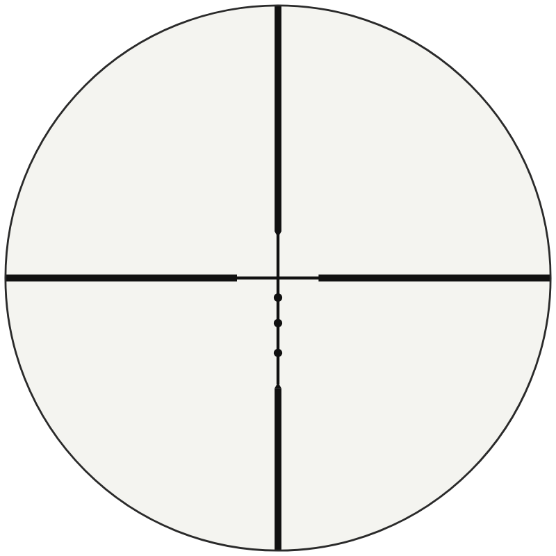 Athlon Neos HMR BDC22 Rimfire reticle