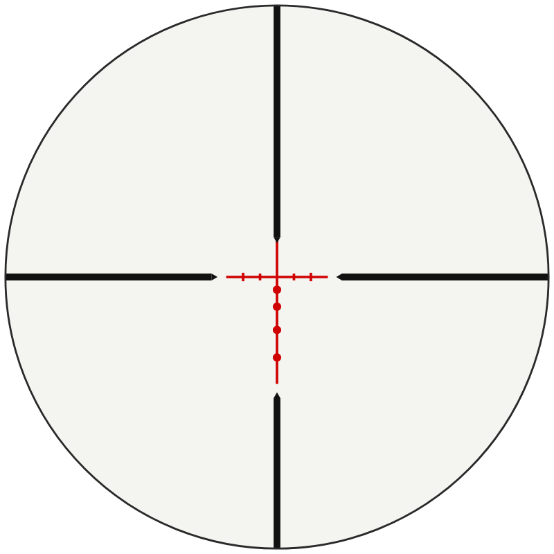 Athlon Neos HMR BDC500 IR reticle