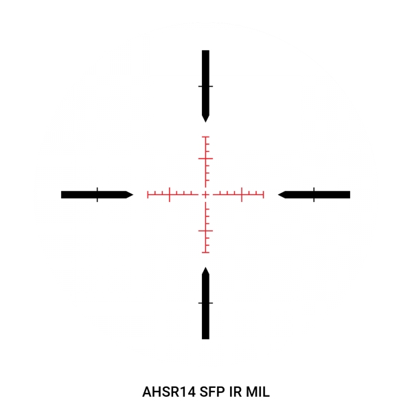 Athlon Athlon Talos BTR 1-4×24 AHSR14 SFP IR MIL reticle reticle