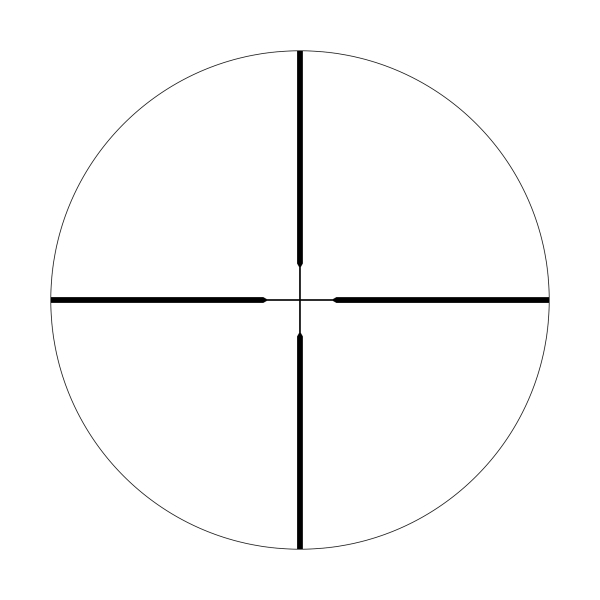 Athlon Athlon Neos 6-18×44 Center X reticle reticle