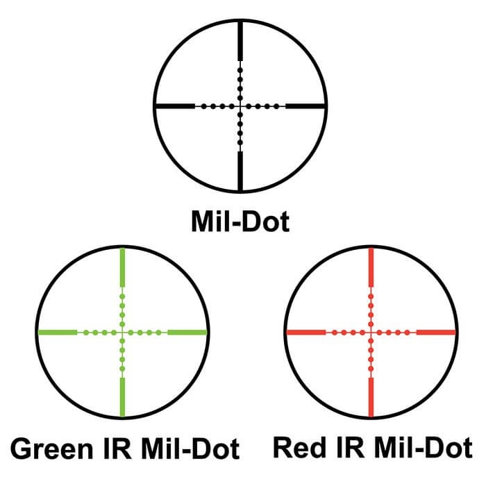 Barska Barska Tactical 1-6×24 Mil-Dot reticle