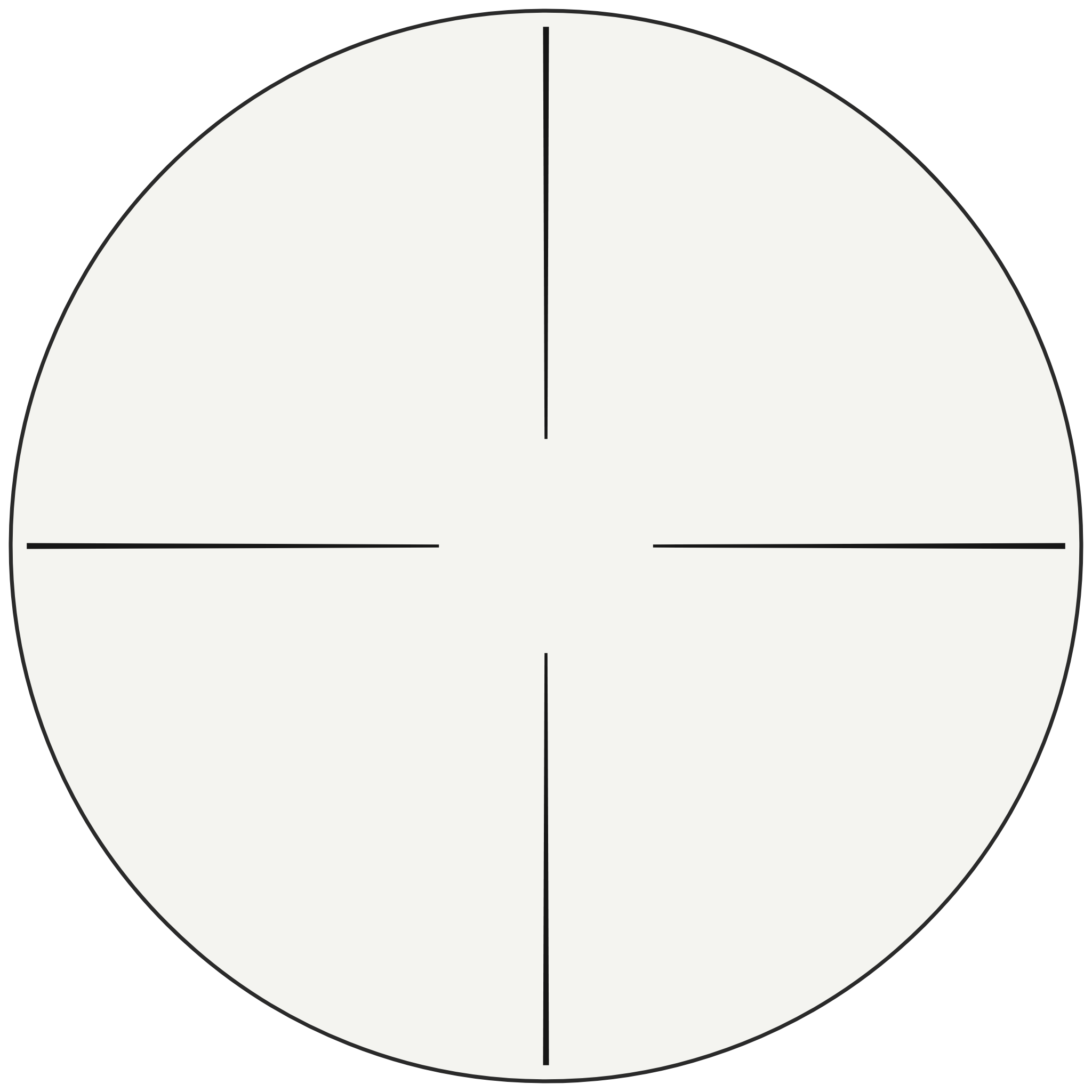 Burris BTS Reticle #6 reticle