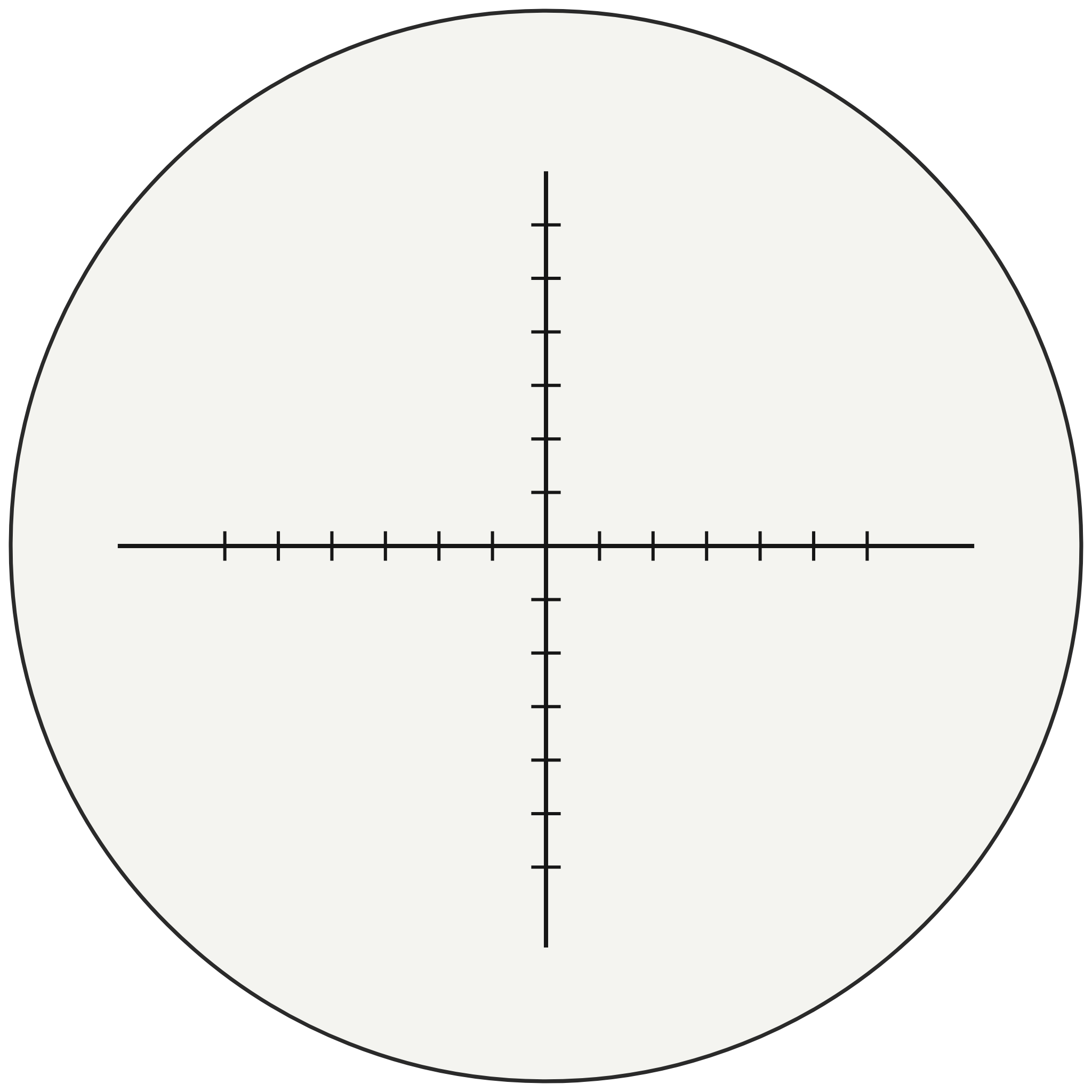 Burris BTS Reticle #9 reticle