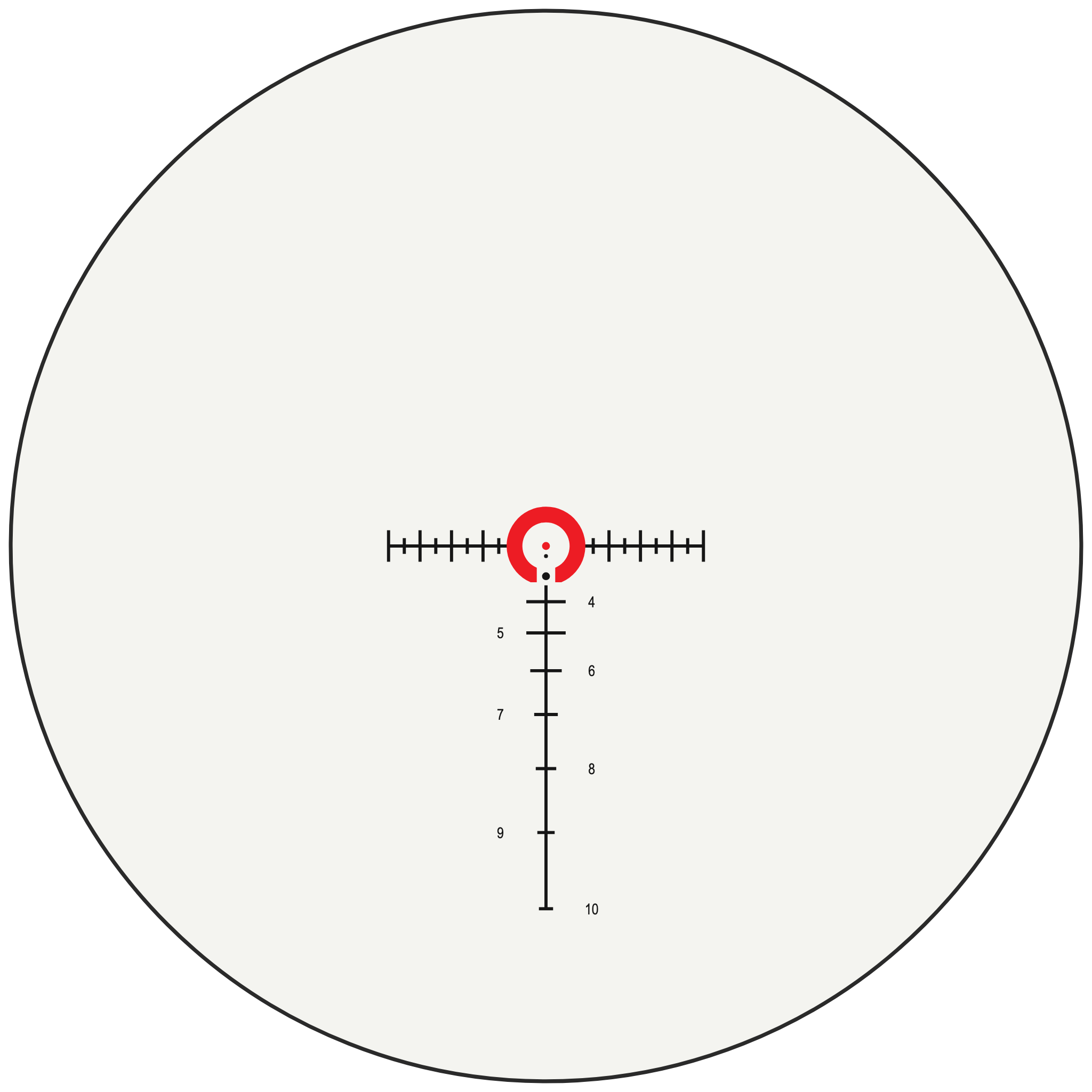 Burris XTR II Ballistic 5.56 Gen 3 reticle