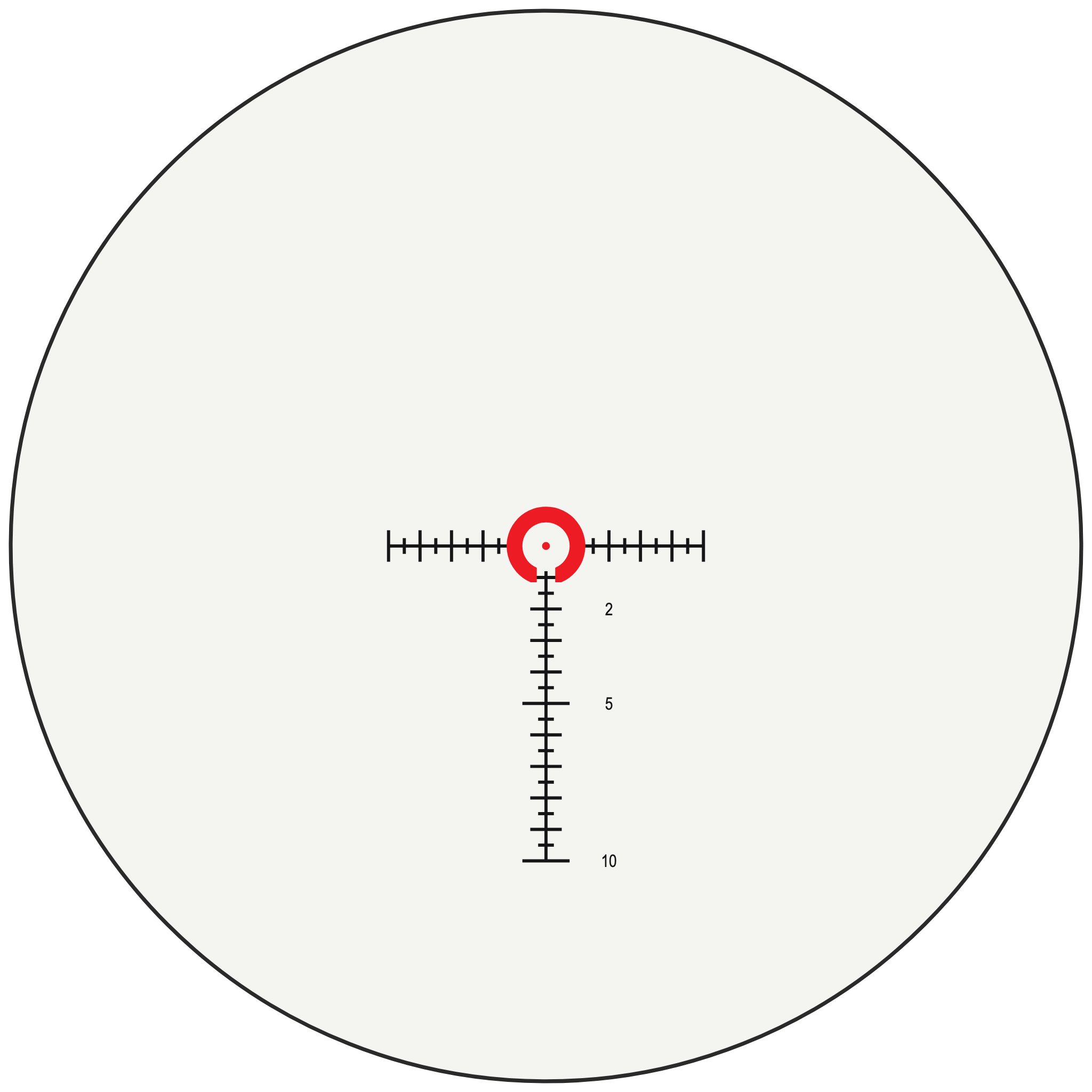 Burris XTR II Ballistic CQ MIL reticle