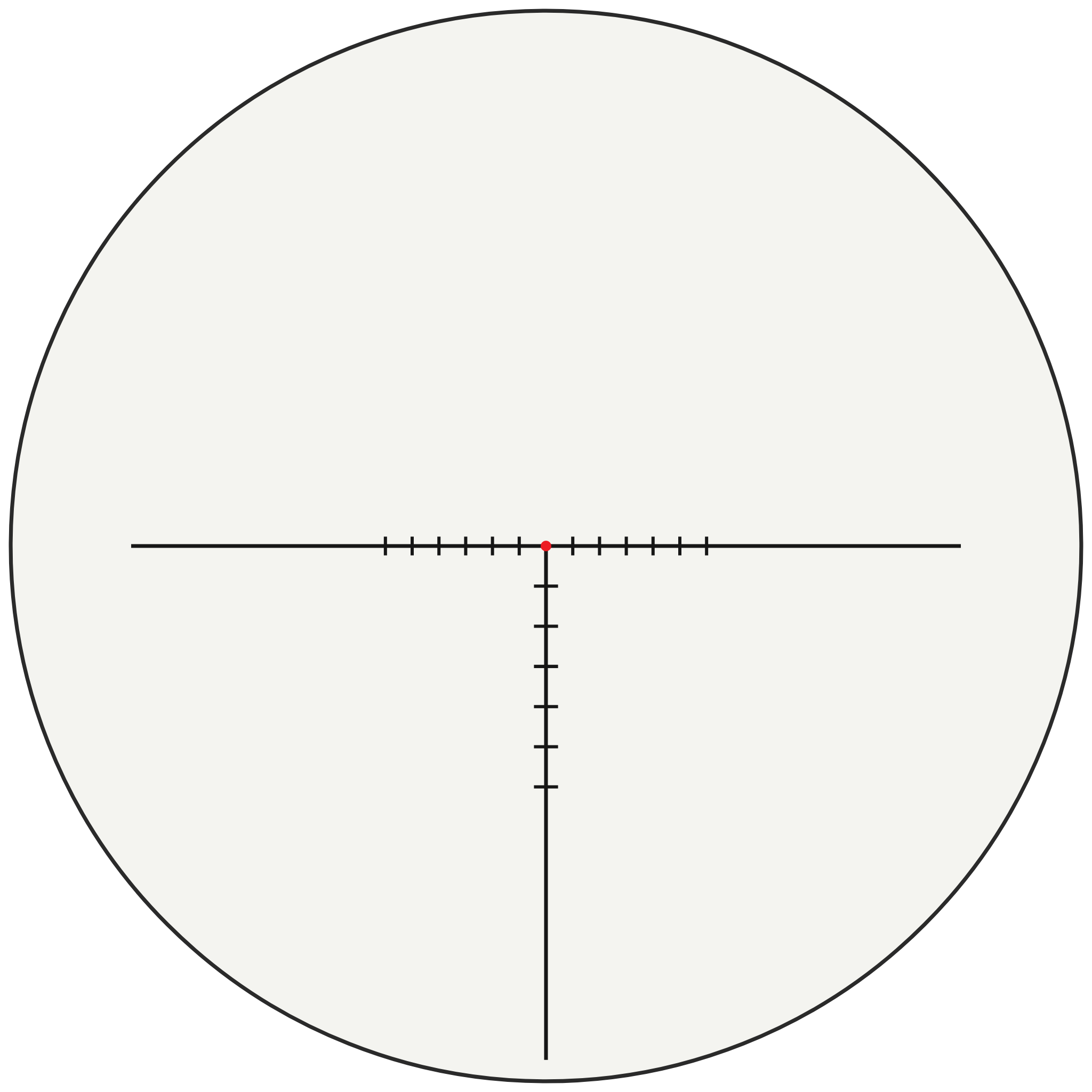 Burris Ballistic Dot reticle