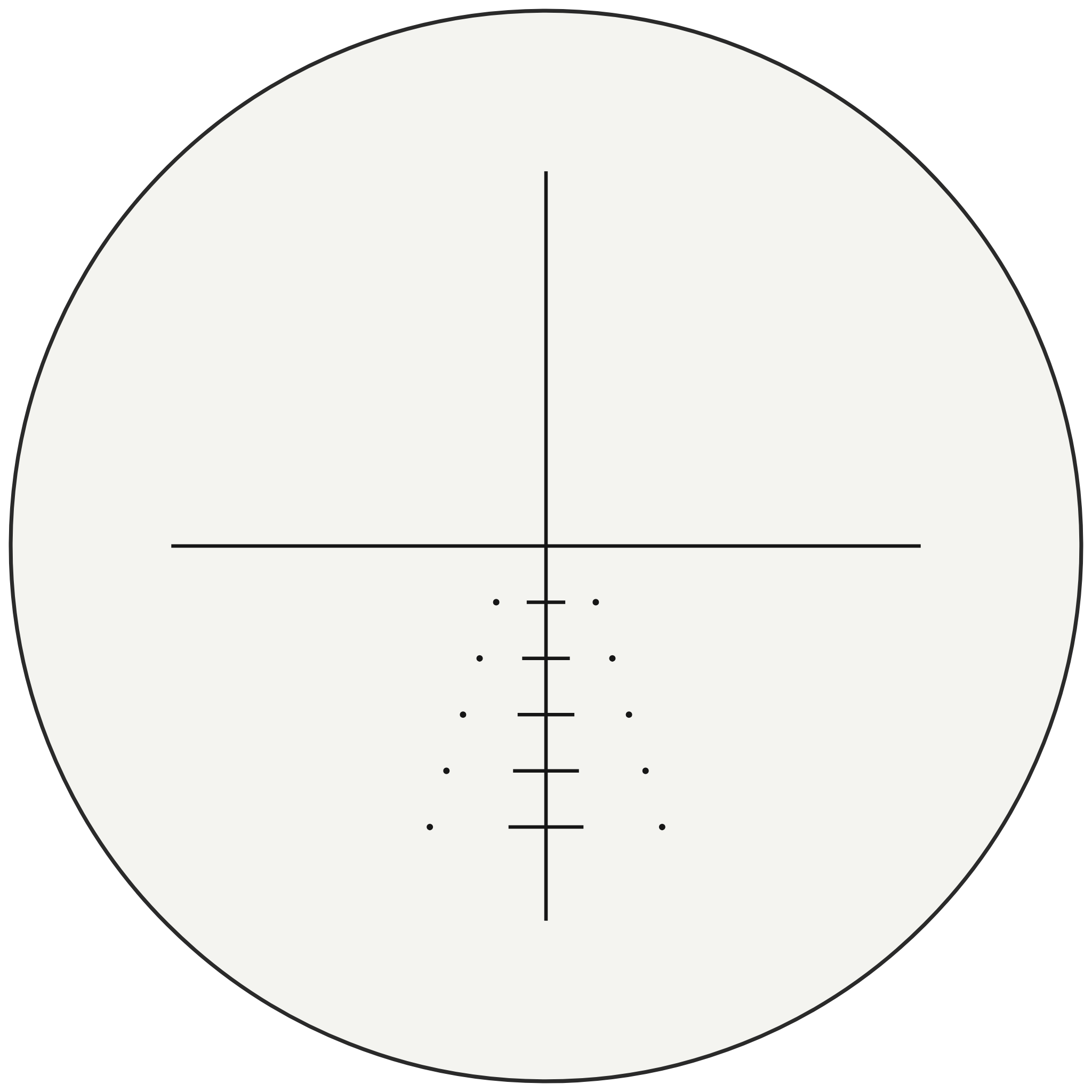 Burris Ballistic Plex E1™ reticle