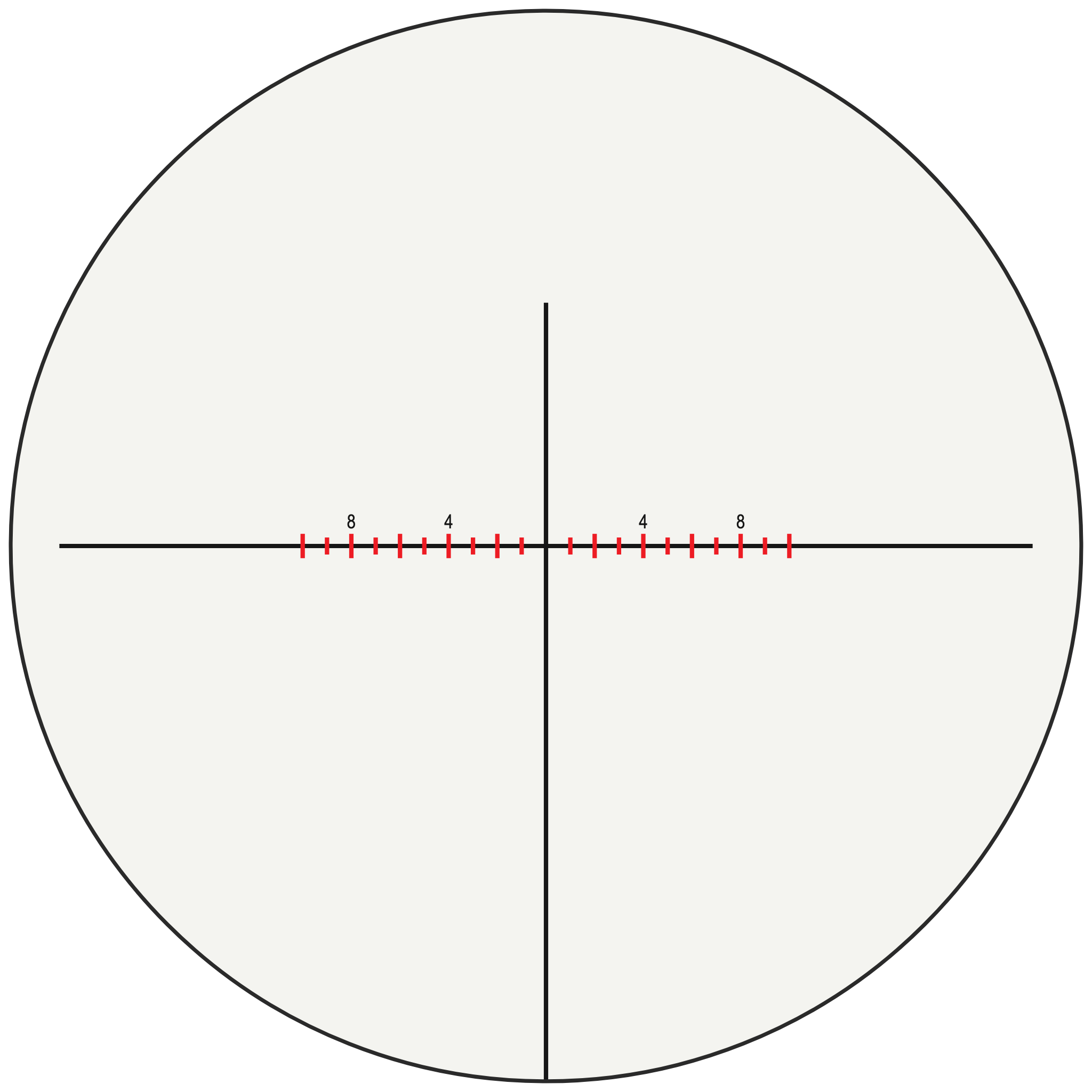 Burris C4 Wind Moa™ Illuminated reticle