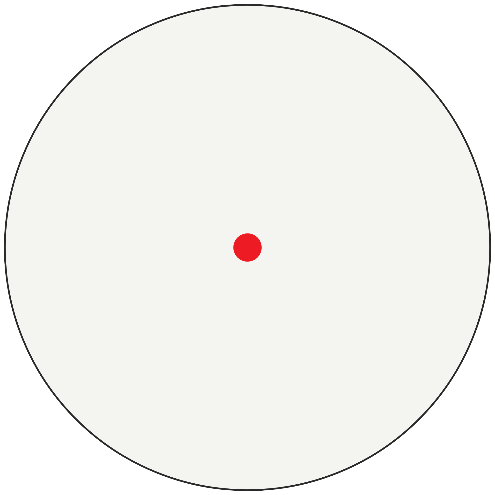 Burris FastFire™ 3.5-MOA Red Dot reticle