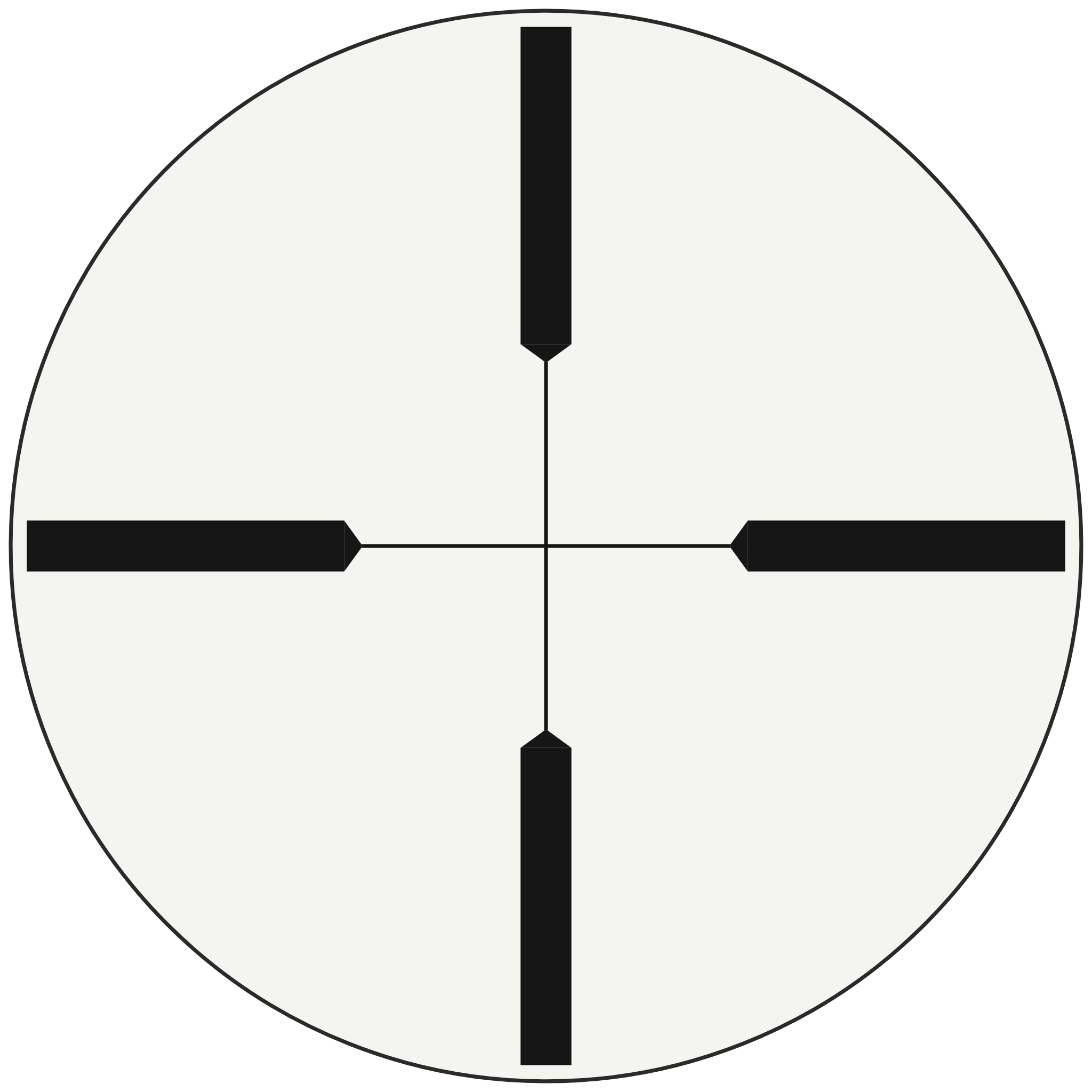 Burris Heavy Plex reticle