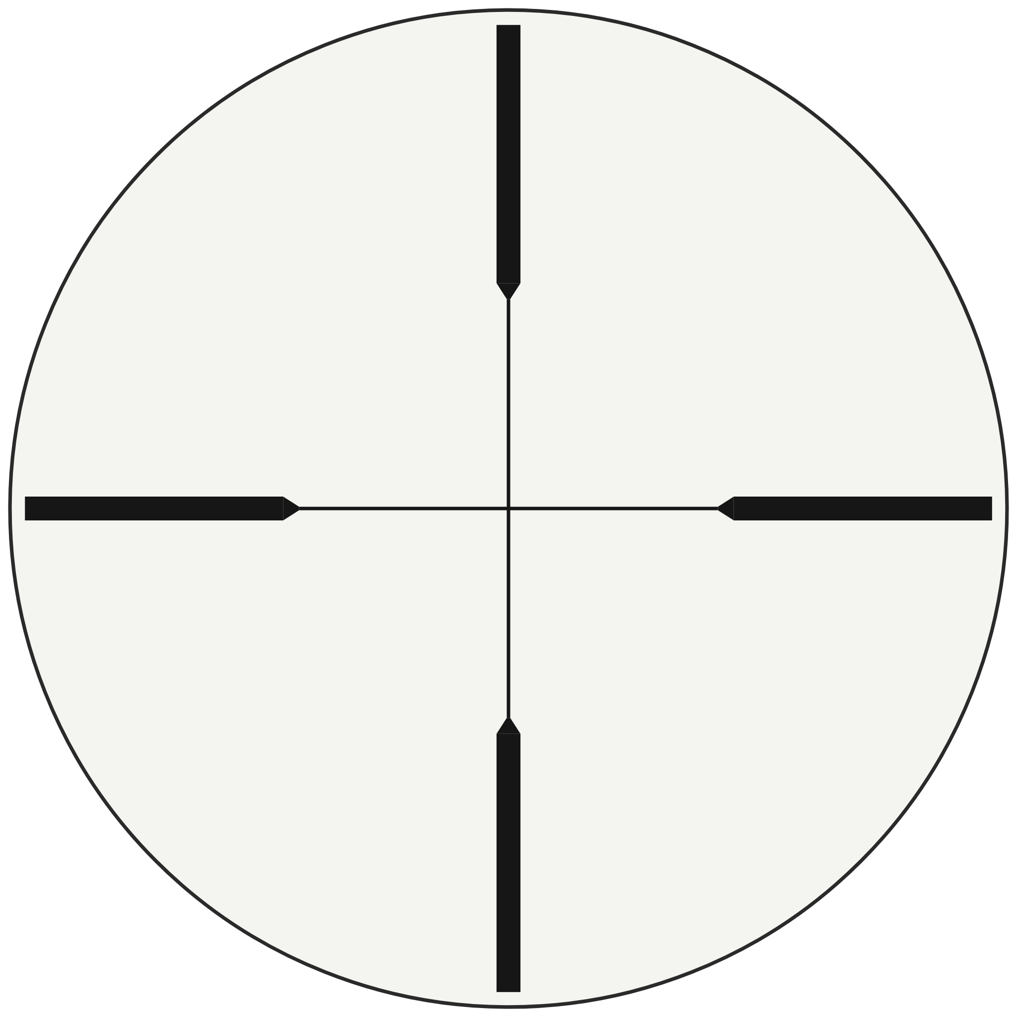 Burris Plex reticle