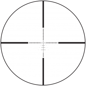 Burris Burris Ballistic Plex E1 Varmint FFP reticle reticle