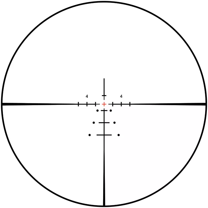 Burris 5x-25x Ballistic E3 reticle