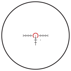 Burris Burris AR-536 Prism Sight Ballistic AR reticle reticle