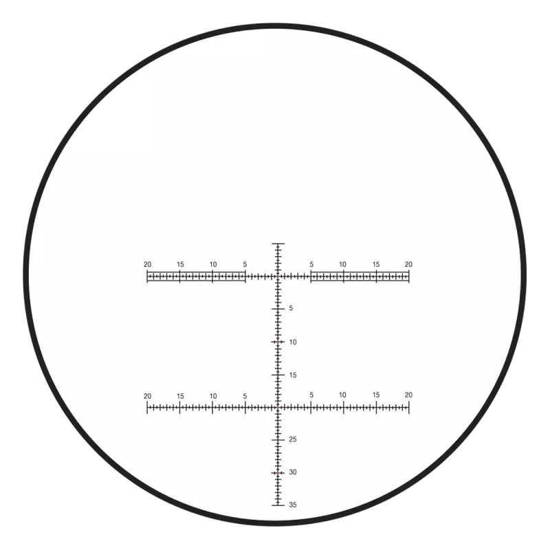 Burris F-Class MOA reticle