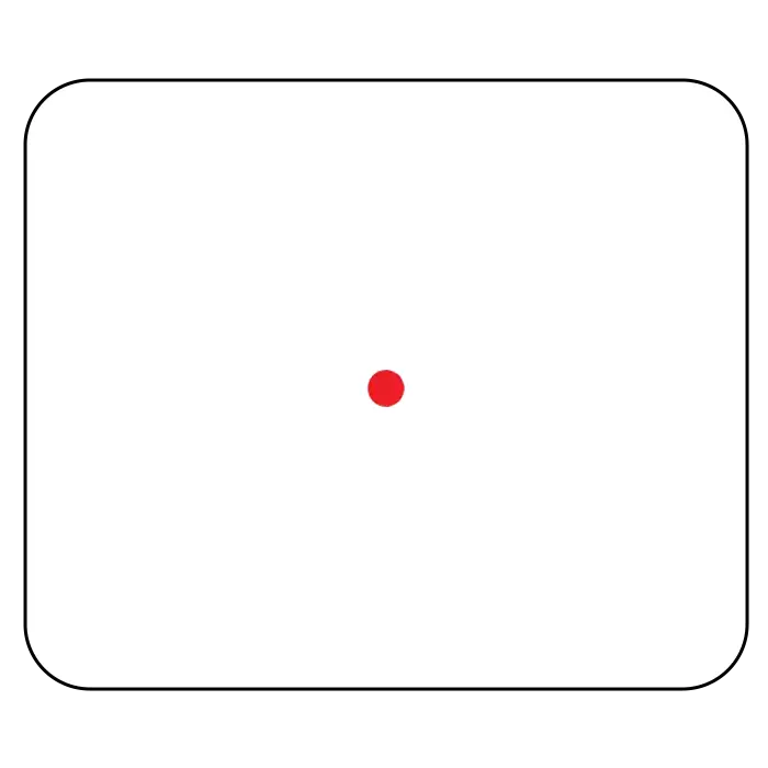 Burris 3.5 MOA Red Dot reticle