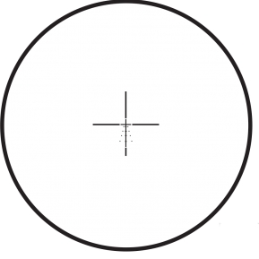 Burris Burris Fullfield E1 4.5-14×42 Ballistic Plex E1 reticle reticle