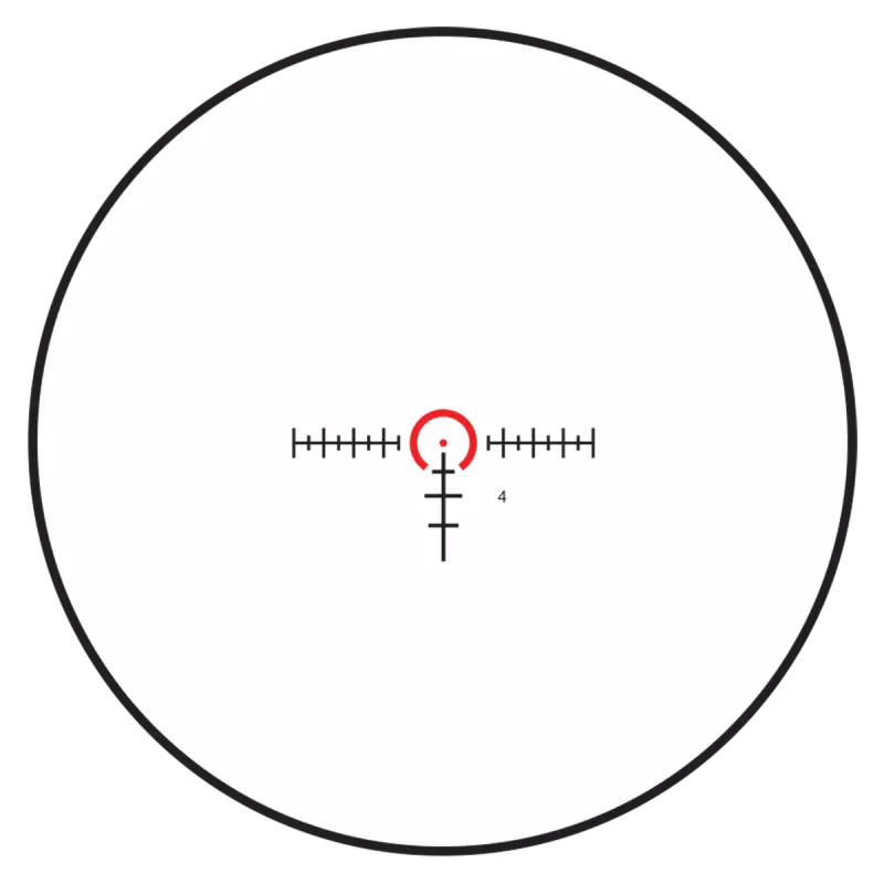 Burris 1x-4x Ballistic 5X reticle