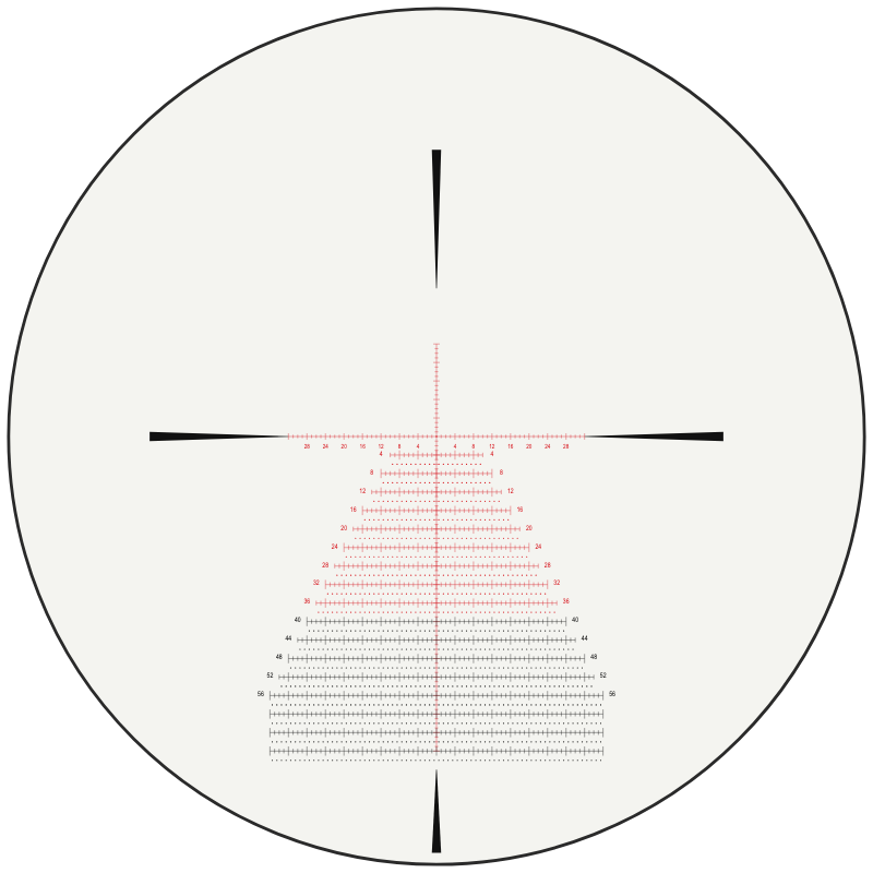 Bushnell DM2 MOA reticle