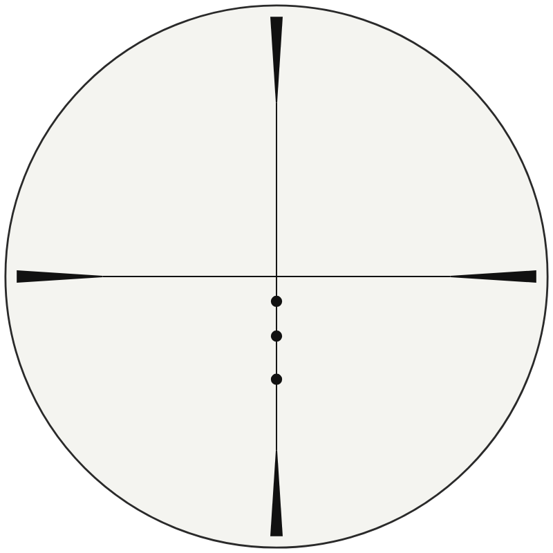 Bushnell DZ22 BDC reticle