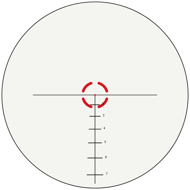 Bushnell Illuminated DD2-Qa reticle