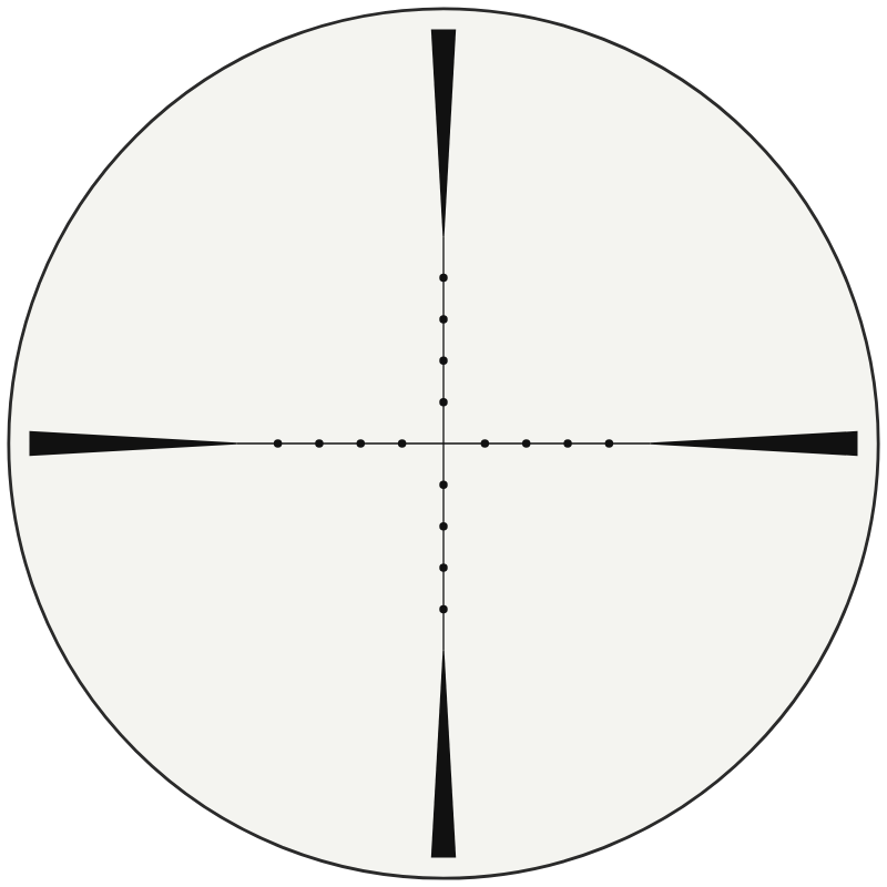 Bushnell MIL-Dot reticle