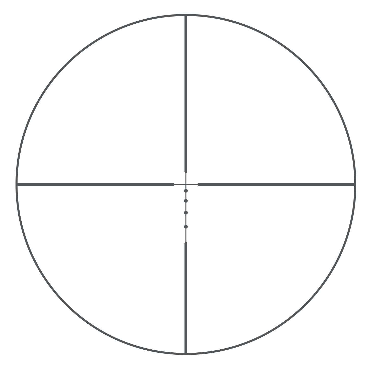 Bushnell Bushnell AR Optics 1-4×24 SFP DropZone 223 reticle (SKU AR71424) reticle