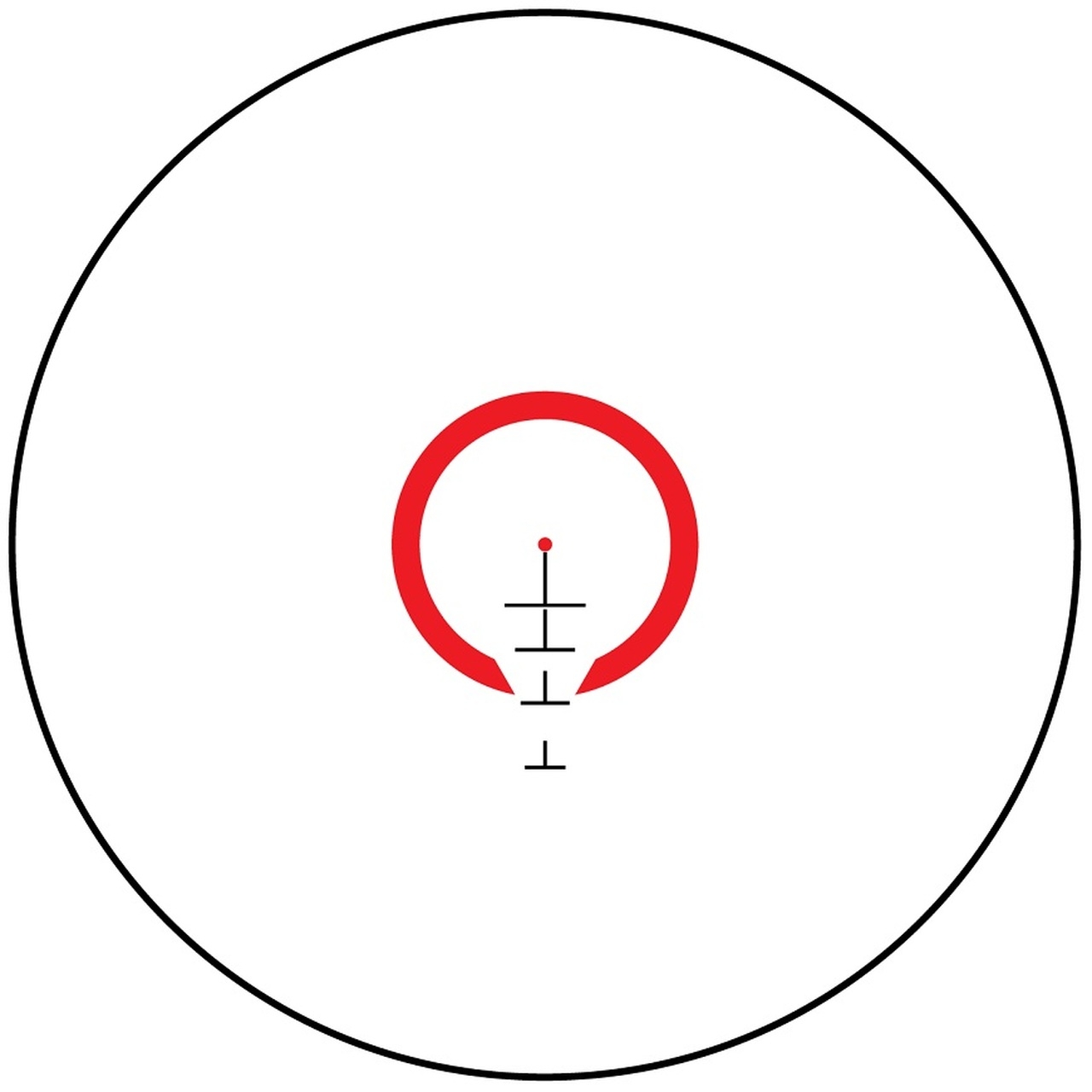 Bushnell Bushnell AR Optics 1-8×24 SFP BTR-1 reticle (SKU AR71824I) reticle
