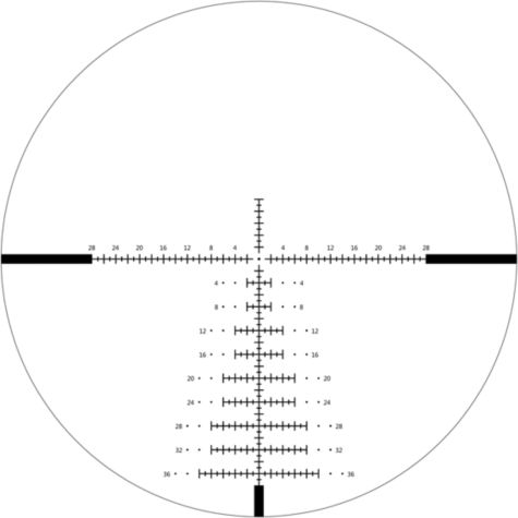 Cabelas Cabela’s 6-24×50 SFP reticle reticle