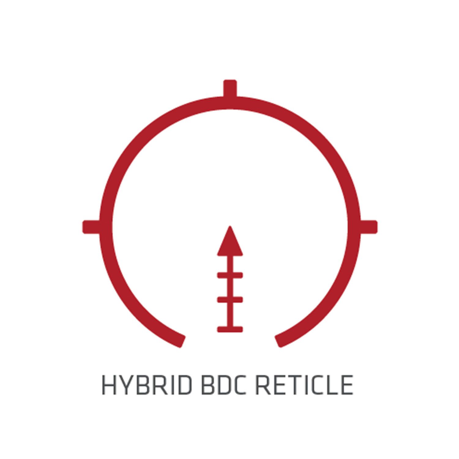 Crimson Trace Crimson Trace CTS-1100 Illuminated 3.5X Battlesight Hybrid BDC reticle reticle