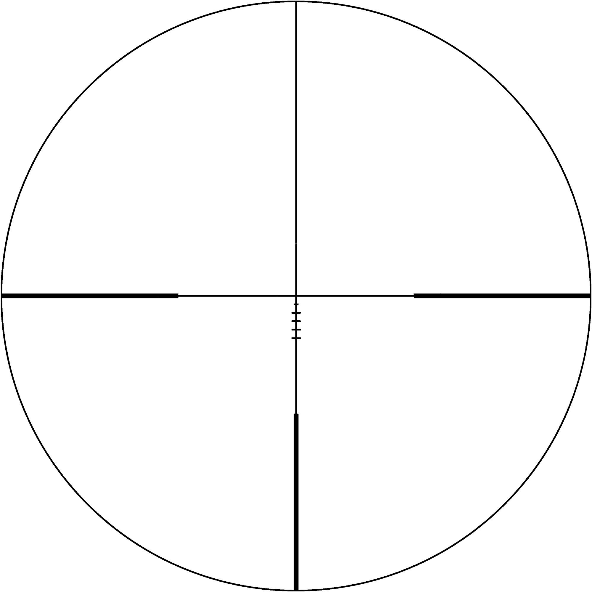 Delta Optical reticle