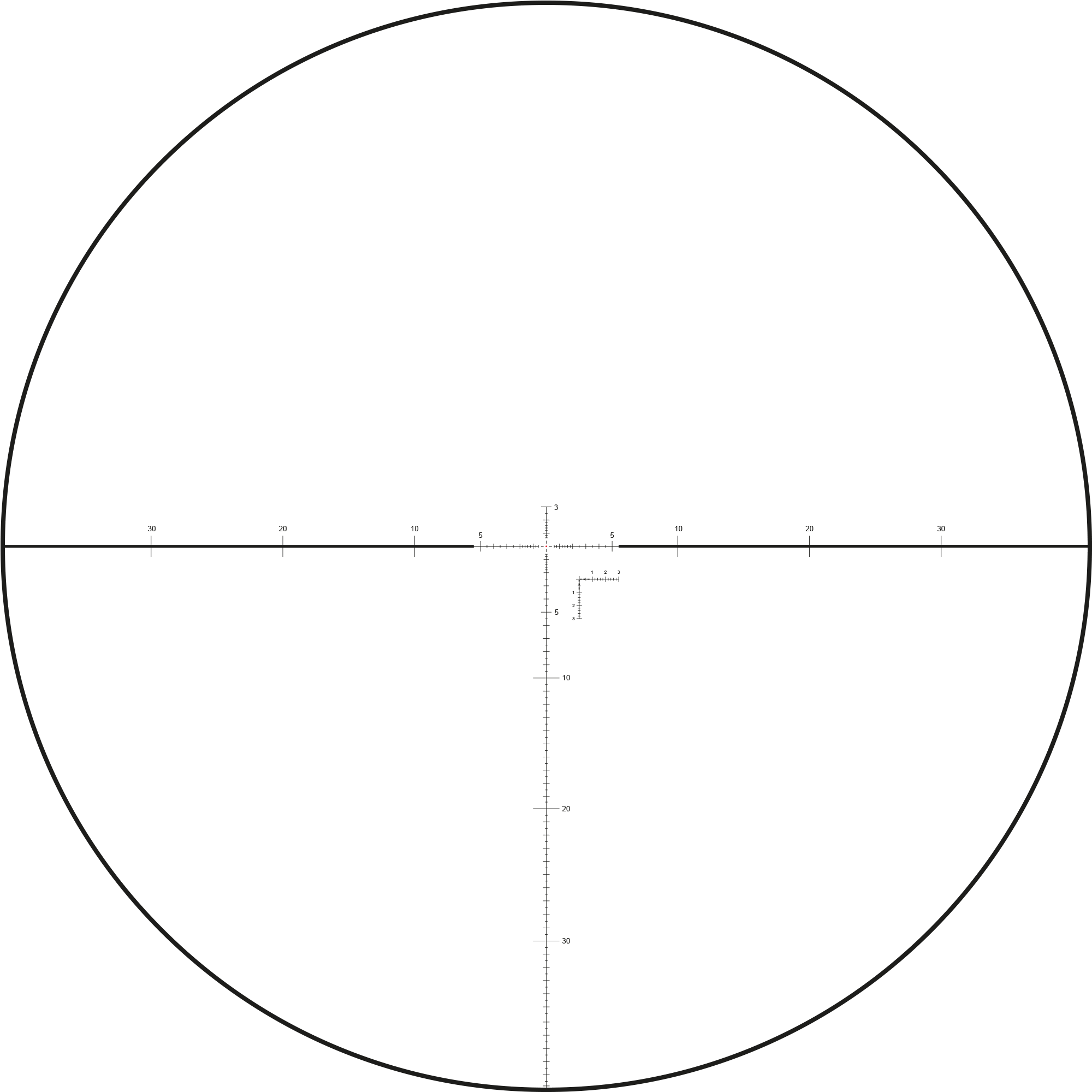 Delta Optical DLR-1 reticle
